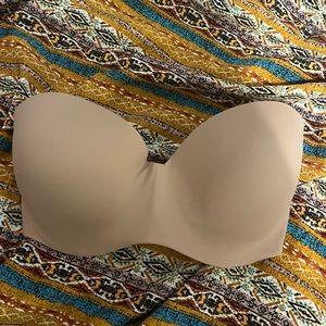 Beige Strapless MULTI-WAY Bra AMBRIELLE, 34DD 4: hooks